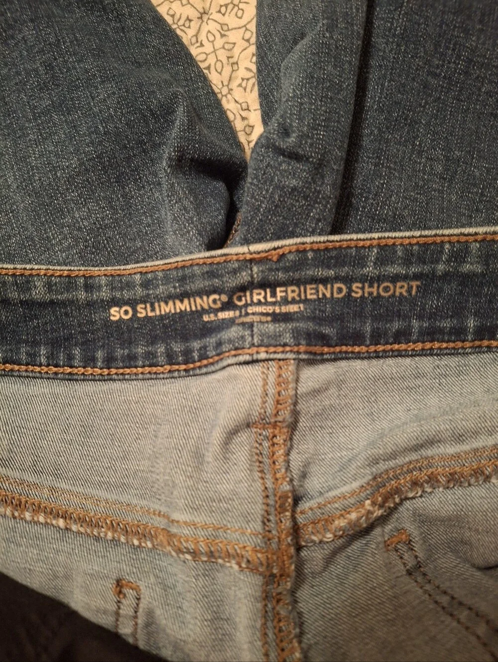 Chicos Denim Shorts